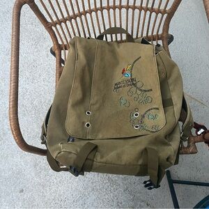 Case Logic  Canvas Backpack “ Montessori School of Denver” logo